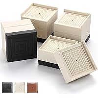 Utopia Bedding 8 Inch Premium Adjustable Furniture Risers - 3, 5 or 8 ...