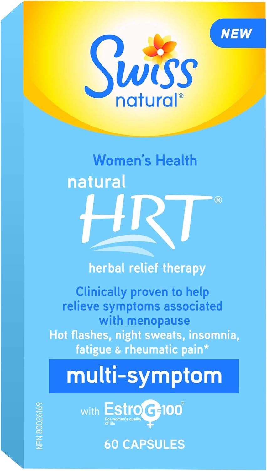Swiss Natural HRT MultiSymptom with EstroG100 Natural Menopause