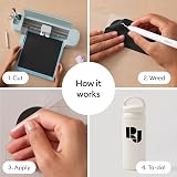 Cricut Permanent Adhesive Vinyl Roll 30.5 cm x 3 m Black Matte Finish view 6