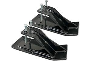 C CLINK Tractor Bucket Protector, 2 Ski Edge Protectors, Lawn Groomer Anti-Skid Protector Anti-Skid Edge Protector Heavy Duty