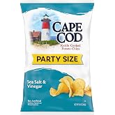 Cape Cod Potato Chips, Sea Salt &amp; Vinegar Kettle Chips, 13 Oz