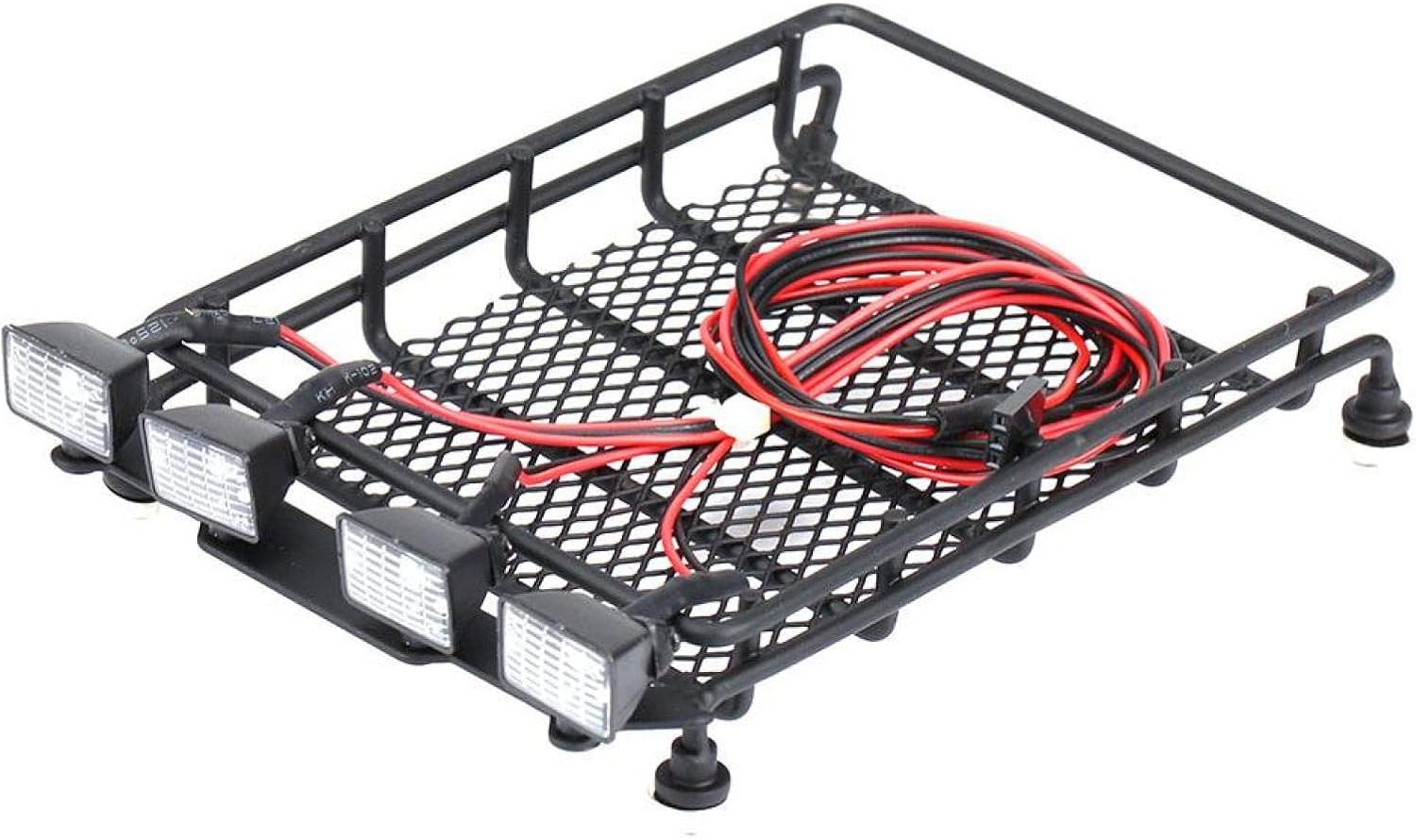 RC Roof Rack Luggage, Middle Size With LED Lights RC Roof Luggage