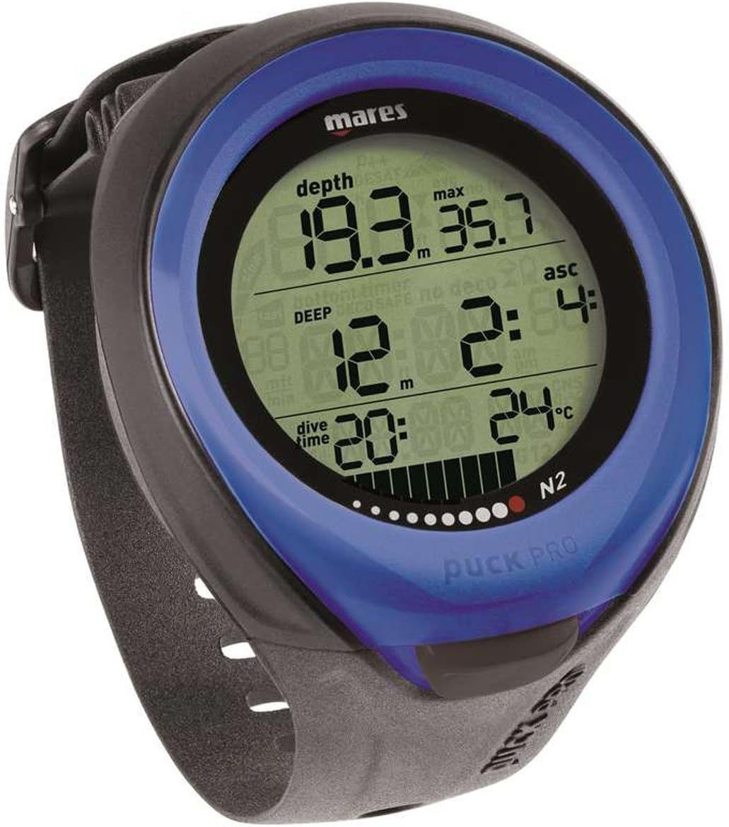 Mares Puck Pro Colour Diving Computer Blue/BL Amazon.co.uk Sports