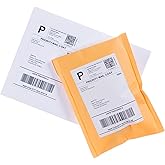 8.5" x 5.5" Half Sheet Self Adhesive Shipping Labels for Laser or Inkjet Printer (200 Labels)