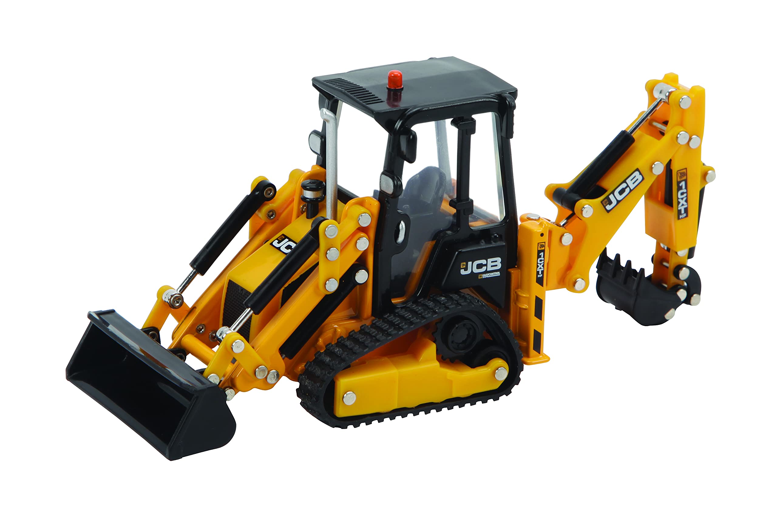 Britains JCB Farm Tomy Toys, Tracked Backhoe Loader, 1:32 JCB 1CXT Truck, Collectable Tractor Toy,1:32 Scale Farm Toys, Suitable for Collectors and Kids, 3 year plus