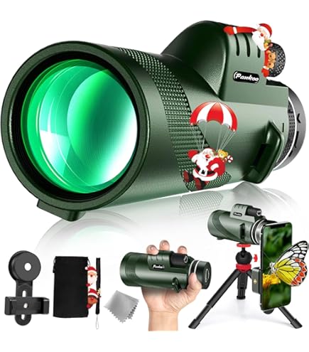 Télescope Numérique HD Avec WiFi Et Détection De Mouvement - Zoom 70x - Batterie 2000mAh - Pour Observation, Voyage