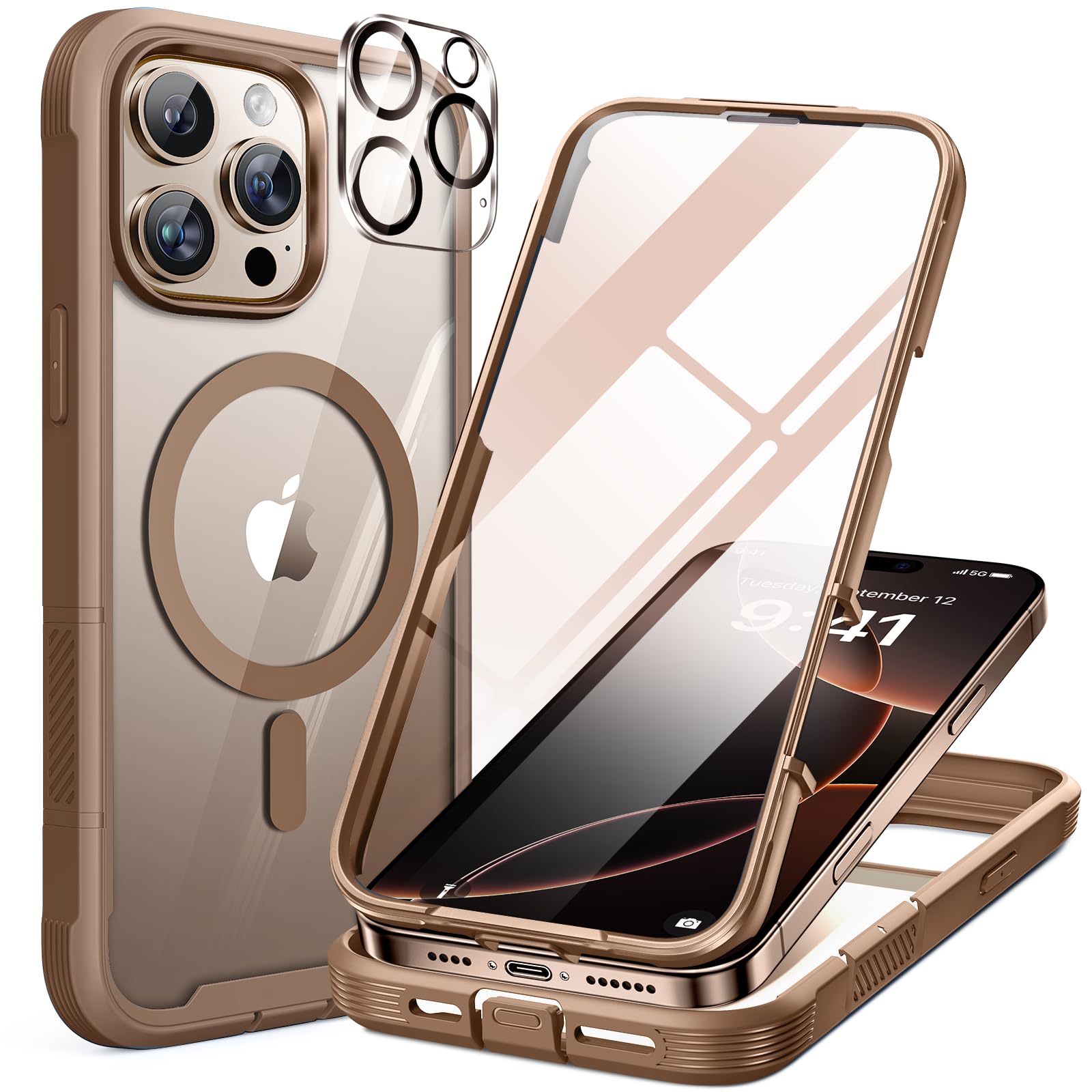 Miracase Designed for iPhone 16 Pro Max Case 6.9'' with