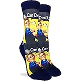 Good Luck Sock Women's Rosie the Riveter Socks, Adult