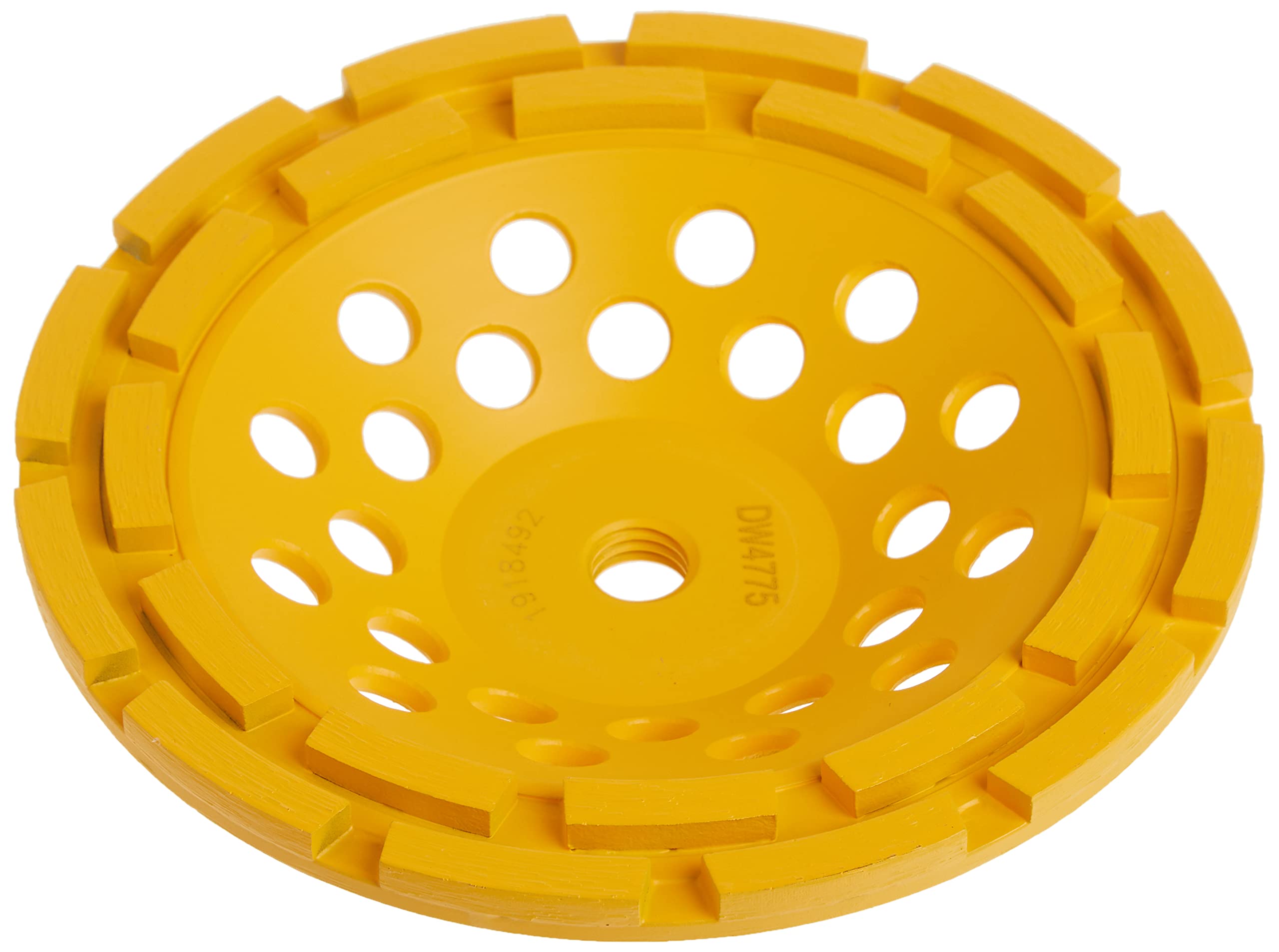 DEWALT Grinding Wheel, Double Row, Diamond Cup, 7-Inch (DW4775)