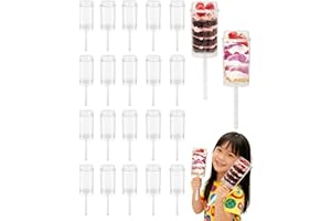 Cake Push Pop Containers, 10/20/40pcs Reusable With Lids, Safe And Friendly Push Pop Containers, Cake Pop Stand, For Wedding 