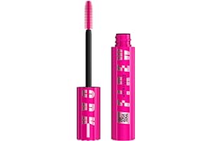 Maybelline Lash Sensational Firework Washable Mascara, Lengthening & Volumizing Mascara for up to 24HR wear, Blackest Black, 1 Count