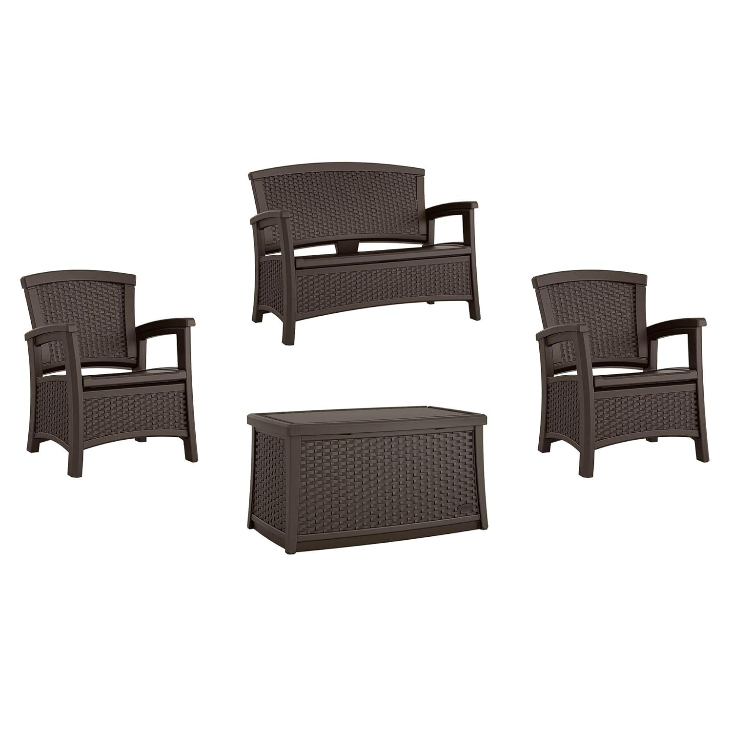 Best suncast coffee table storage