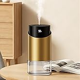 Waterless Essential Oil Diffuser Aromatherapy Scent Diffusers for Home Large Room, Bedroom, Car, Office, Battery Operated Mini Portable Air Freshener, 3 Countdown Timers & 3 Mist Levels