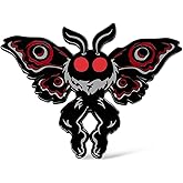 Winks For Days Mothman Cryptid Creature Hard Enamel Lapel Pin