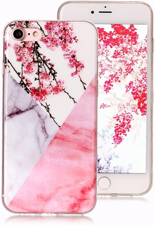 Marble Case for iPhone 7, iPhone 8 Case, Ronger Gel TPU Amazon.co.uk