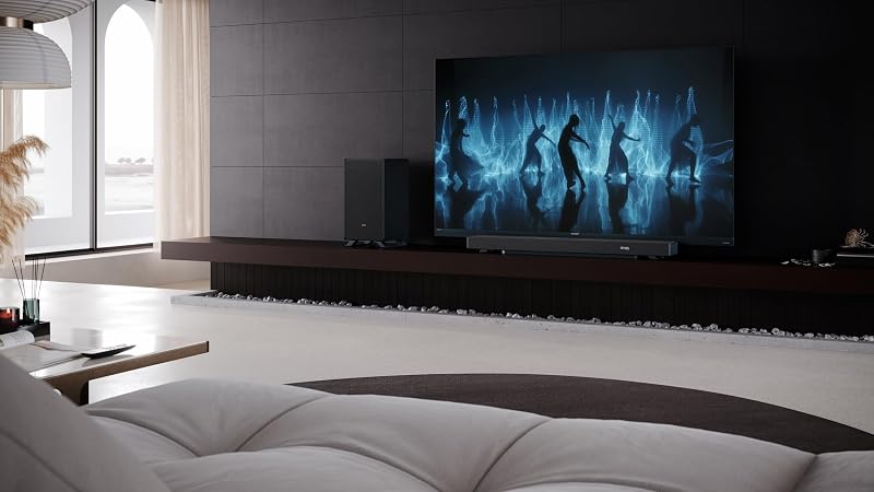 Q Barra de Sonido TV HT-SBW53121(BK) – Negro – 550W 3.1.2 Dolby Atmos