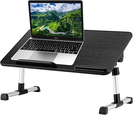 Amazon Com Laptop Desk For Bed Litepro Adjustable Laptop Bed Tray Table Portable Lap Desks With Usb Cooling Fan And Foldable Legs Computer Tray Laptop Stand For Sofa Couch Floor Kitchen Dining