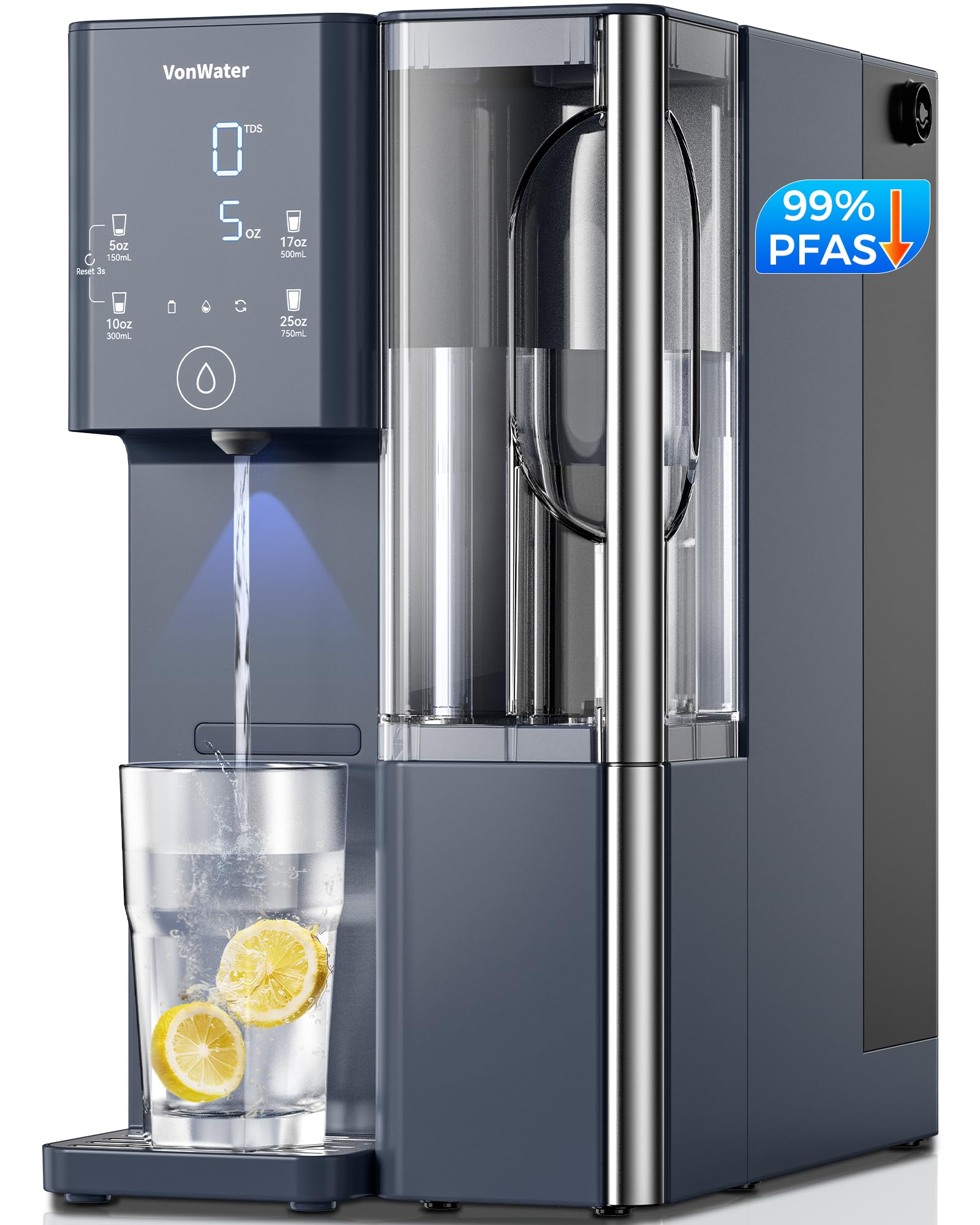 VonWater 7-Stage Countertop Reverse Osmosis Water