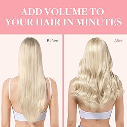 GOO GOO Clip in Hair Extensions Real Human