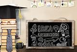 BESTOOL 2 Pcs Blackboard Vintage Framed Chalkboard Kitchen Sign 27x45cm view 6