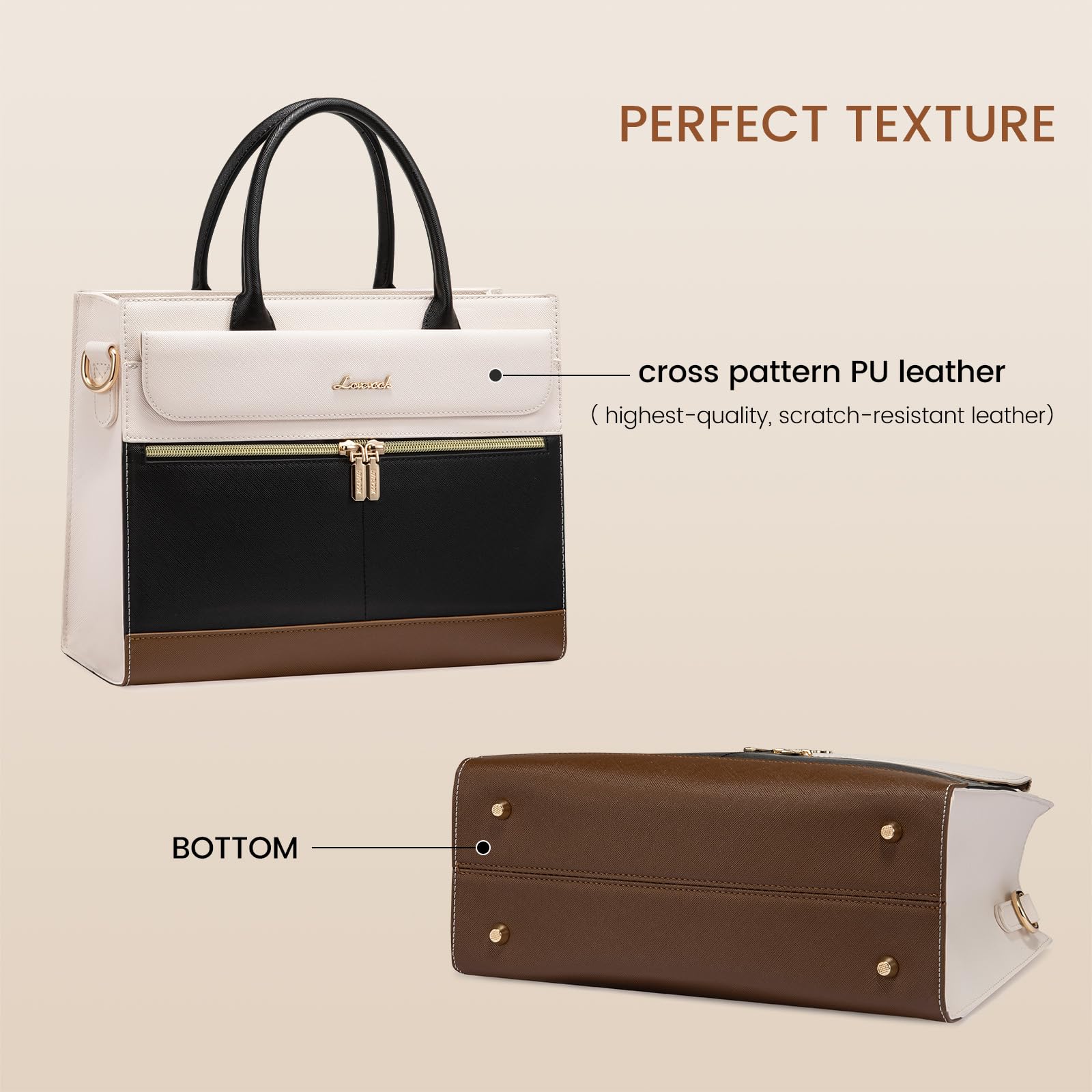 LOVEVOOK Purses and Handbags for Women,Leather Shoulder Bag Black Purse Tote,Satchel Crossbody Bags Top Handle for Ladies