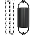 Rain Chains Direct - Channel Link Rain Chain - 8.5 FT - Durable Black Powder-Coated Aluminum - Premium Rain Chains for Gutters