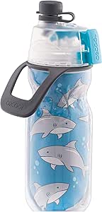 O2COOL Kids Mist 'N Sip Insulated Misting Water Bottle, 12 oz
