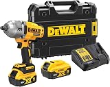 DEWALT DCF900P2T-GB 18V XR Brushless Impact Wrench 1/2" Hog Ring 1396Nm 2x5Ah view 4