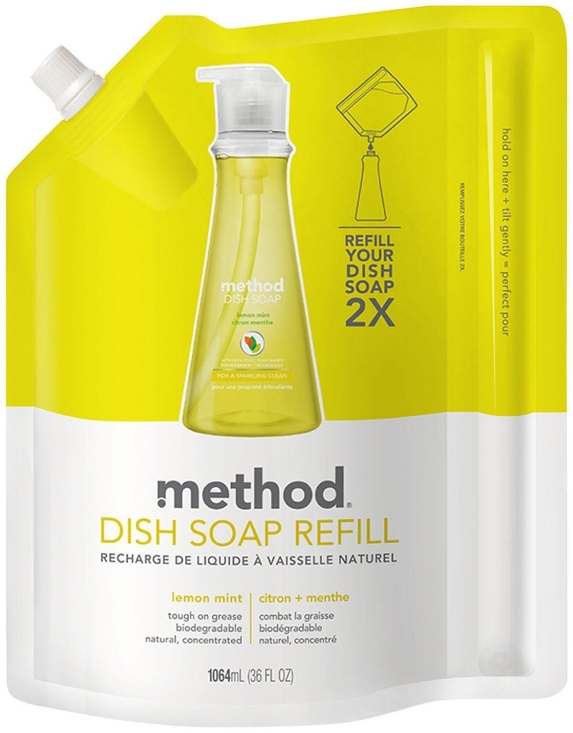 Method Foaming Hand Soap, Refill, Waterfall, 28 Ounce Amazon Mỹ Fado.vn