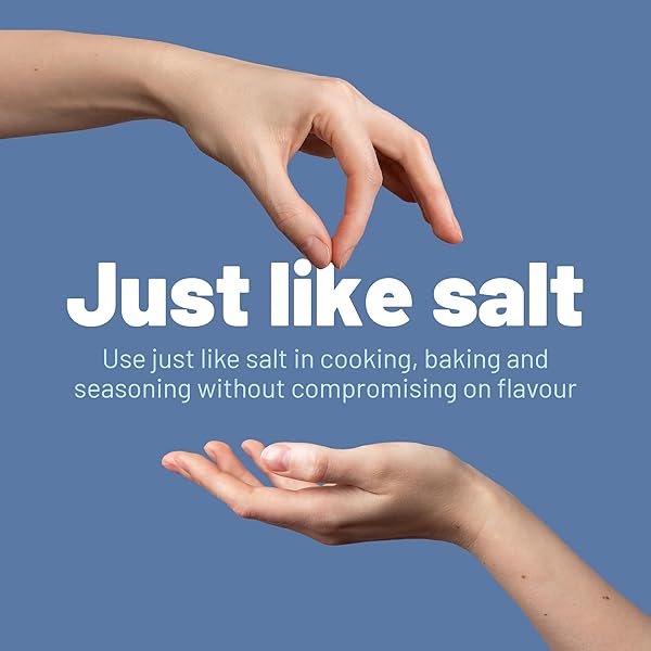 LOSALT – REDUCED SODIUM SALT | ORIGINAL (NON-IODISED) | GREAT TASTING SALT ALTERNATIVE/SUBSTITUTE WITH 66% LESS SODIUM | 12.3OZ/350G TUB (PACK OF 1)