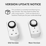 HBN 24 Hour Plug-in Compact Timer Switch 3 Pack 13A 2900W Energy Saver view 3