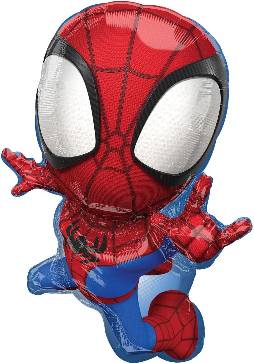 Amscan Spidey And His Friends Balloon 29in S Shape Officially Licensed