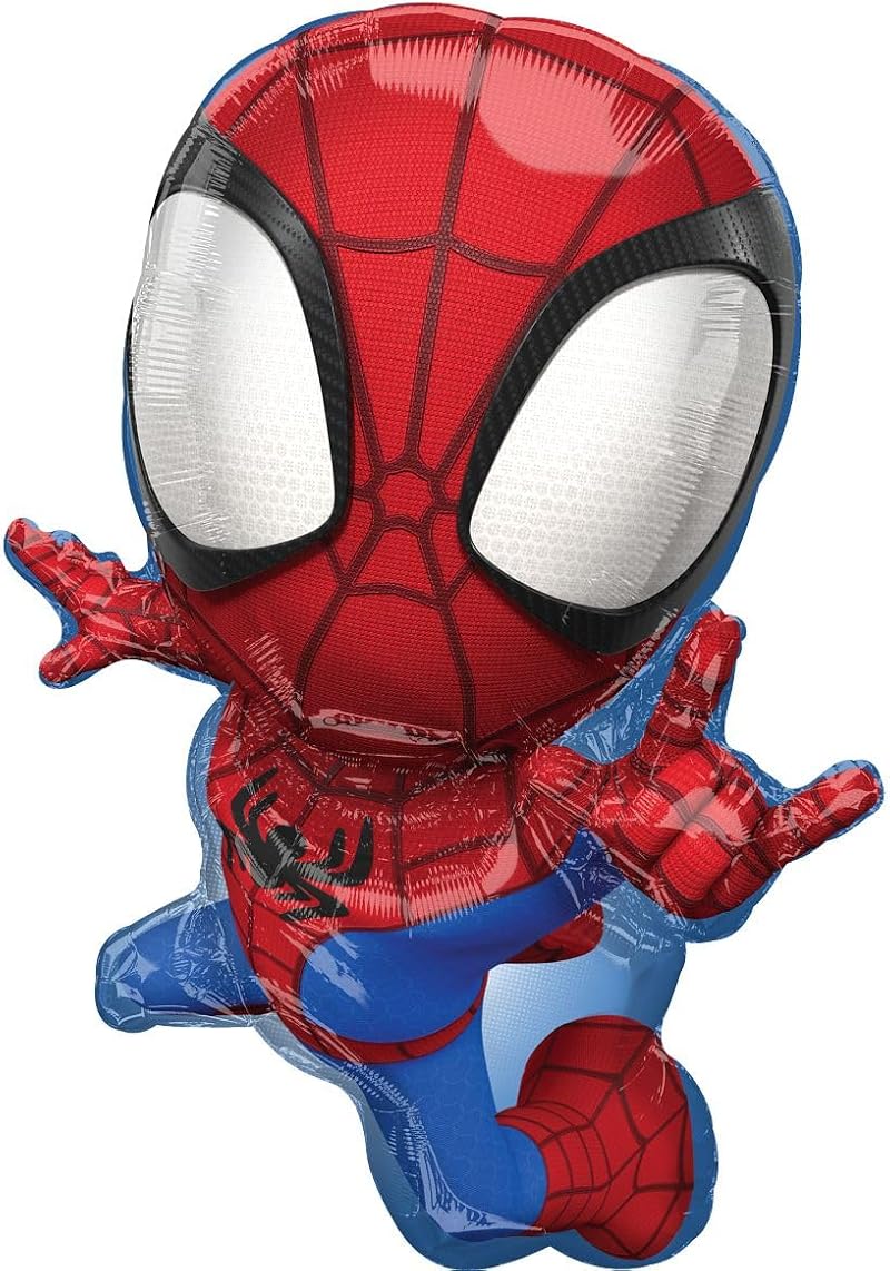 Amscan Spidey And His Friends Balloon 29in S Shape Officially Licensed
