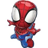 Amscan 29" Spidey & His Amazing Friends Foil Balloon - 1 Count - Red - Character Balloon - Superhero - Children