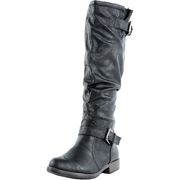 Amazon.com | Montage83 Brown Crp Contrast Zipper Metal Stud