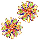 AGSIXZLAN 2Pcs Colorful Sphere Expandable Breathing
