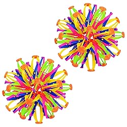 AGSIXZLAN 2Pcs Colorful Sphere Expandable Breathing