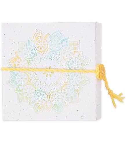 Sizzix Eileen Hull Tabelloni segnapunti XL Skinny Mini Scatola per libri Plus Coordinando Skinny Mini Elements Thinlits Dies (665982, 665980) 2 pezzi