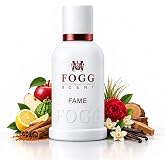 Fogg Scent Fame Eau de Parfum for Men, 100ml / 3.38 fl.oz &ndash; Long Lasting Oriental Woody EDP, Apple Bergamot Lemon, Cinnamon &amp; Carnation Spice, Vanilla Sandalwood Cedar Vetiver, Gift Boxed