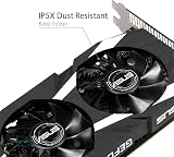 ASUS DUAL GTX 1650 OC 4GB GDDR6 Graphics Card DVI HDMI DP 1785MHz Overclocked view 2