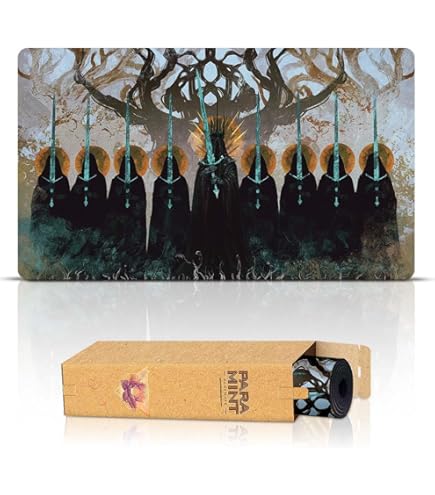 Paramint Eternal Wanderer (Stitched) - MTG Playmat - Compatible with