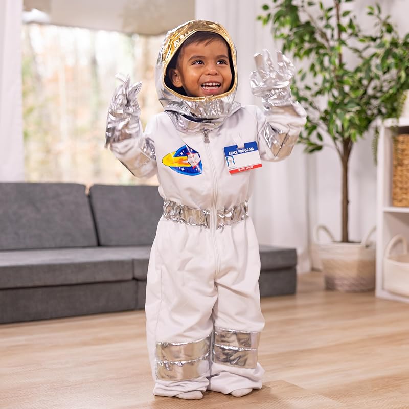 - Astronauten-Kostüm für Kinder, 5-teilig, Rollenspiel, Für Kinder ab 3 Jahren