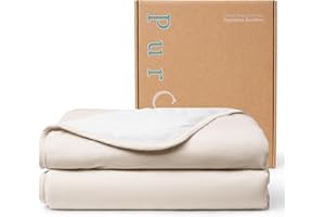 PurComfy Supersoft Toddler Comforter, Premium Bamboo Viscose Crib Blanket, Breathable 1.0 Tog Crib Quilt for All Seasons 39"×55"