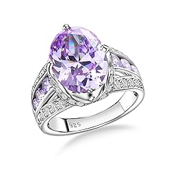 AGRULE Jewelry 12 Carat Gemstone Cocktail Ring for