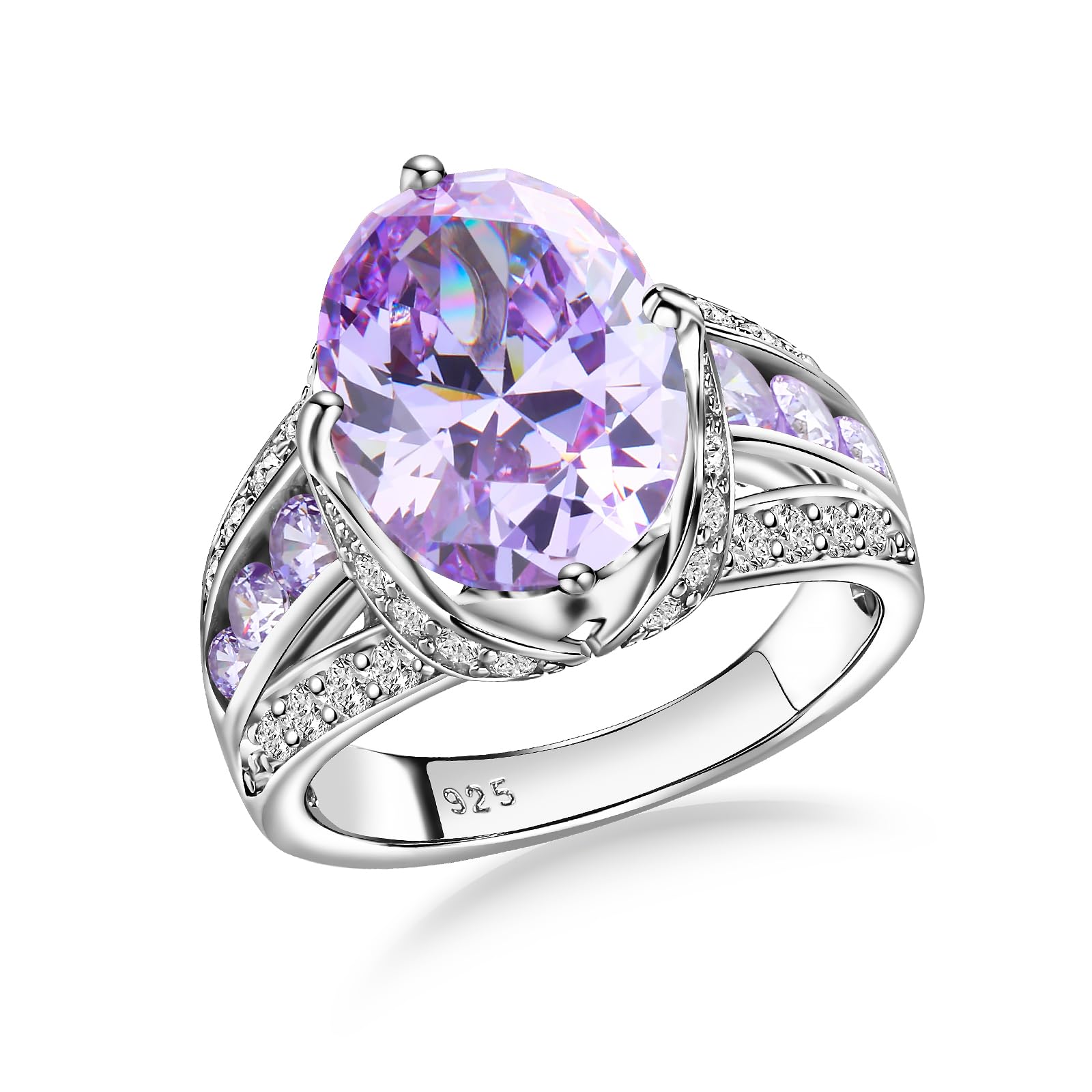 AGRULE Jewelry 12 Carat Gemstone Cocktail Ring for