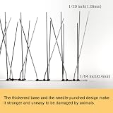 OFFO Bird Spikes with Stainless Steel Base 1.3m Coverage Pigeon Deterrent view 3