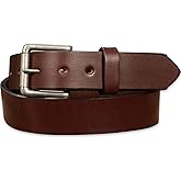 Bullhide Belts Mens Leather Belt for Work, Casual, Dress 1.50" Wide