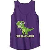 Cochlearsaurus | Cochlear Implant Gift Ideas Tank Top