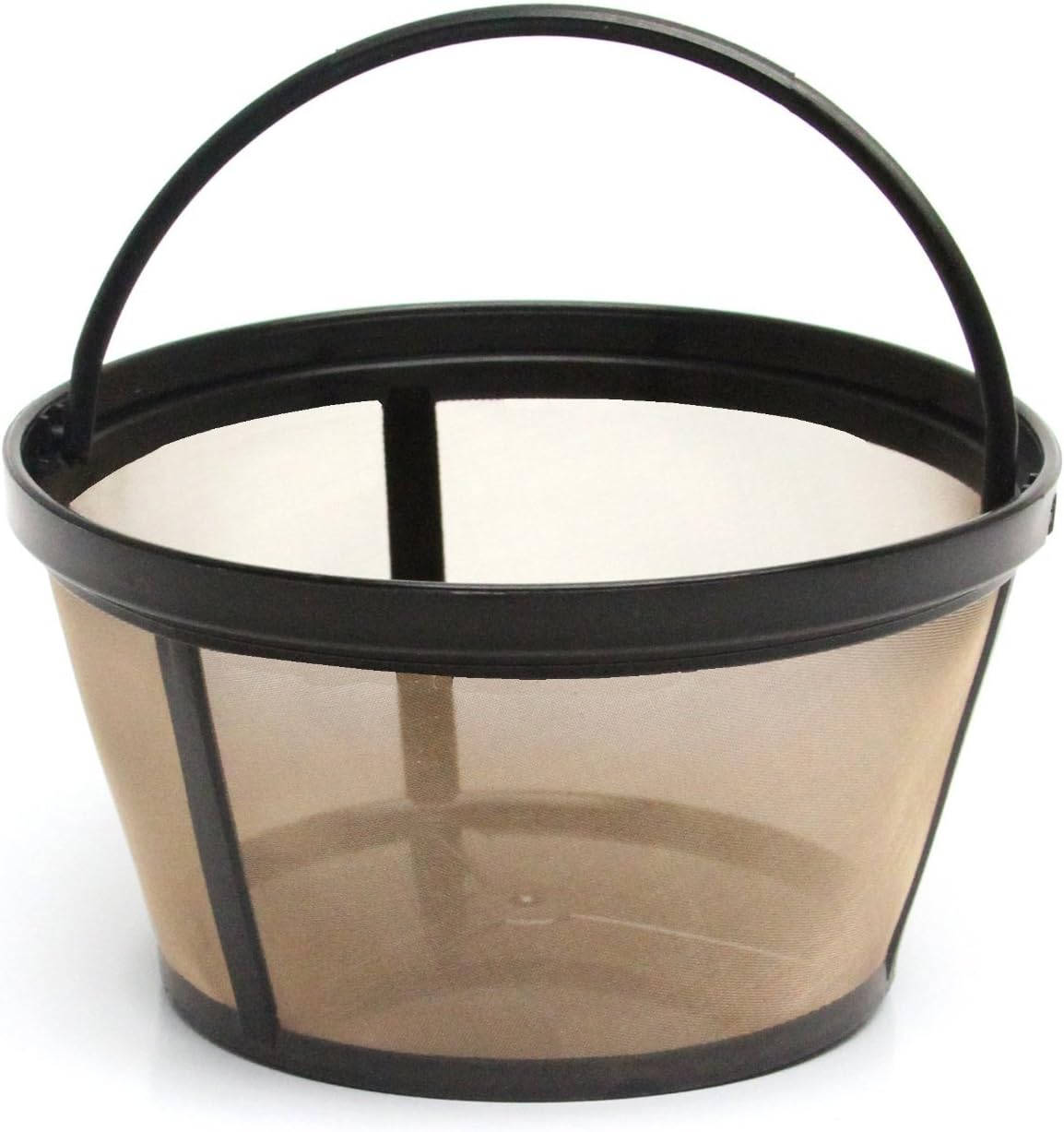 1 X 4-Cup Basket Style Permanent Coffee Filter fits Mr. Coffee 4 Cup Coffeemakers (With Handle)