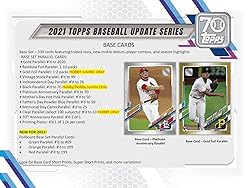 2021 Topps Update Series Baseball Hobby Box 24